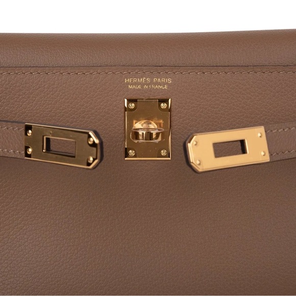 Hermes Kelly Danse Beige de Weimar - Picture 5 of 10